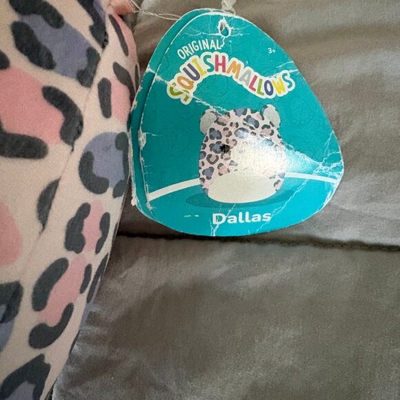 NEW with tags, Squishmallow Dallas the leopard plush toy - Picture 2 of 11